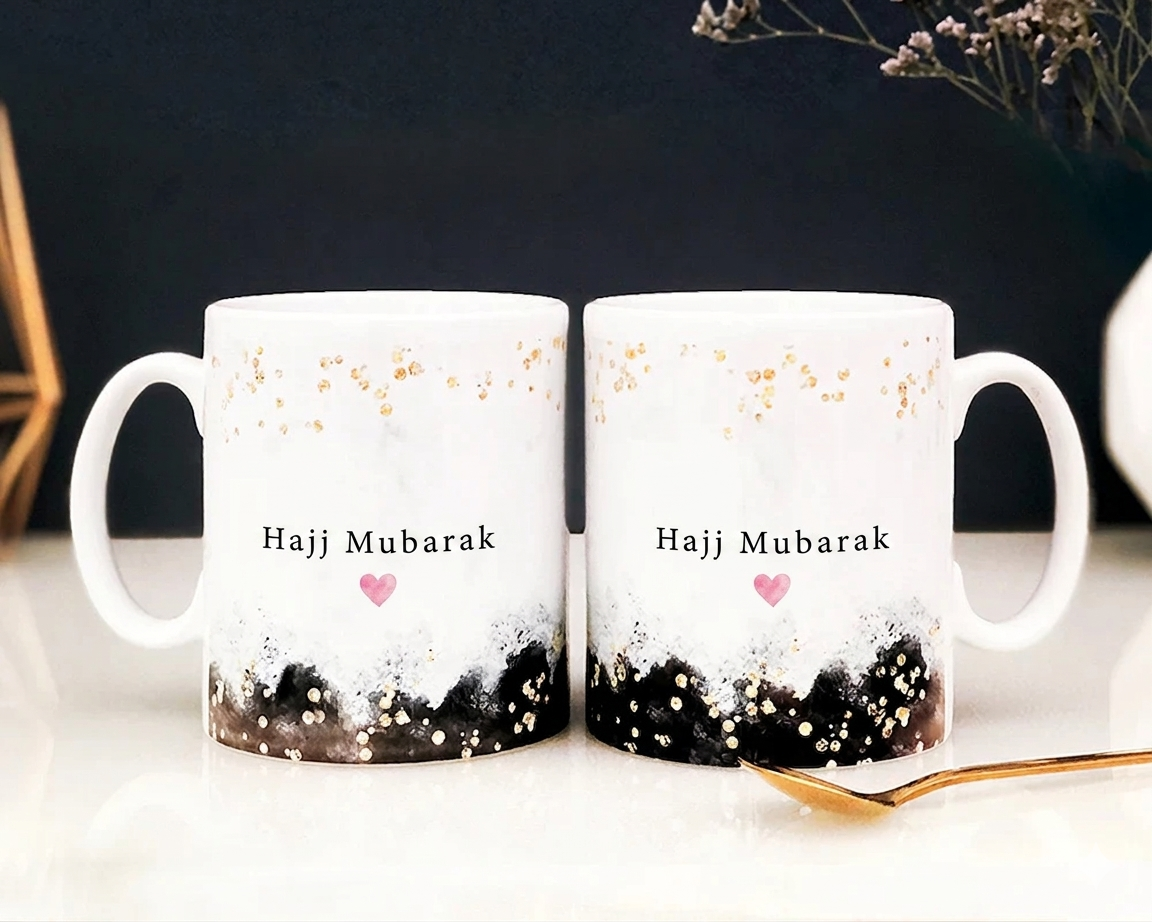 Premium Hajj Mubarak Coffee Mug 1