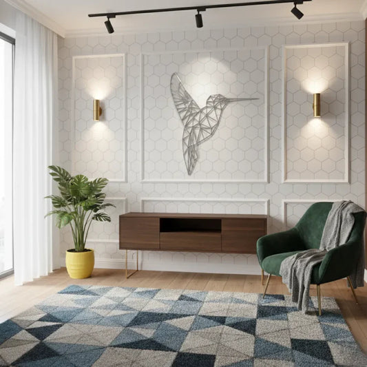 Humming bird Acrylic Wall Art | 3D Home Wall Décor in UAE