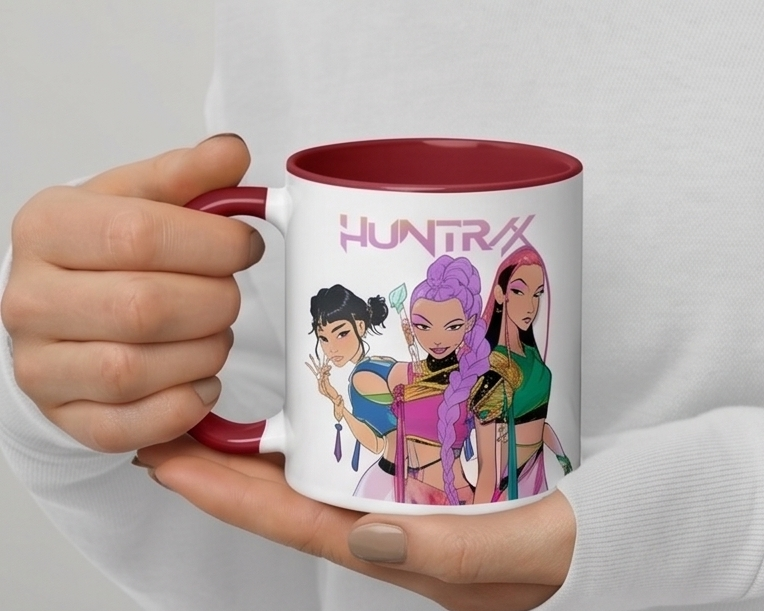KPop Demon Hunters Girl Crush HUNTR/X Two-Tone Mug