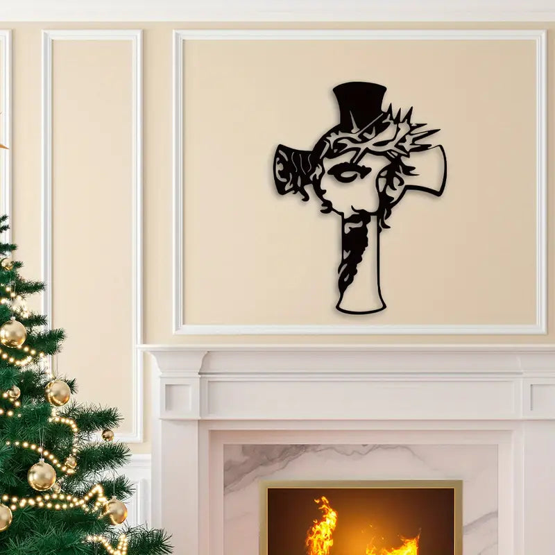 Jesus Chirst and Cross - Christmas Wall Decor 5