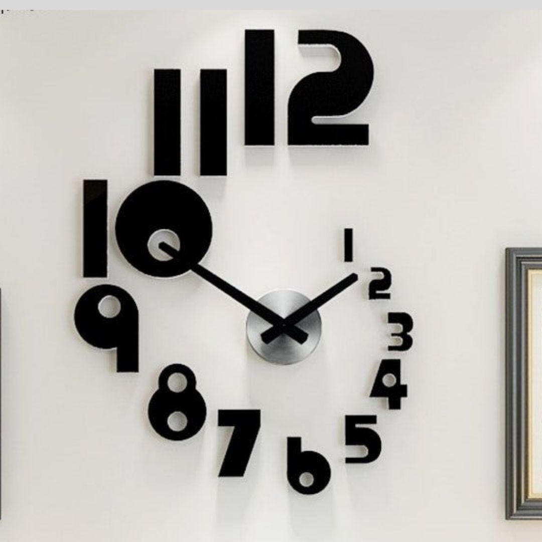 Decorative Wall Clock | Beautiful design | Acrylic Wall Clock