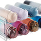 Stackable Water Bottle Organizer – Plastic Holder for 8 Bottles, Kitchen Pantry, Cabinet, Fridge, Wine & Tumbler Storage Rack
