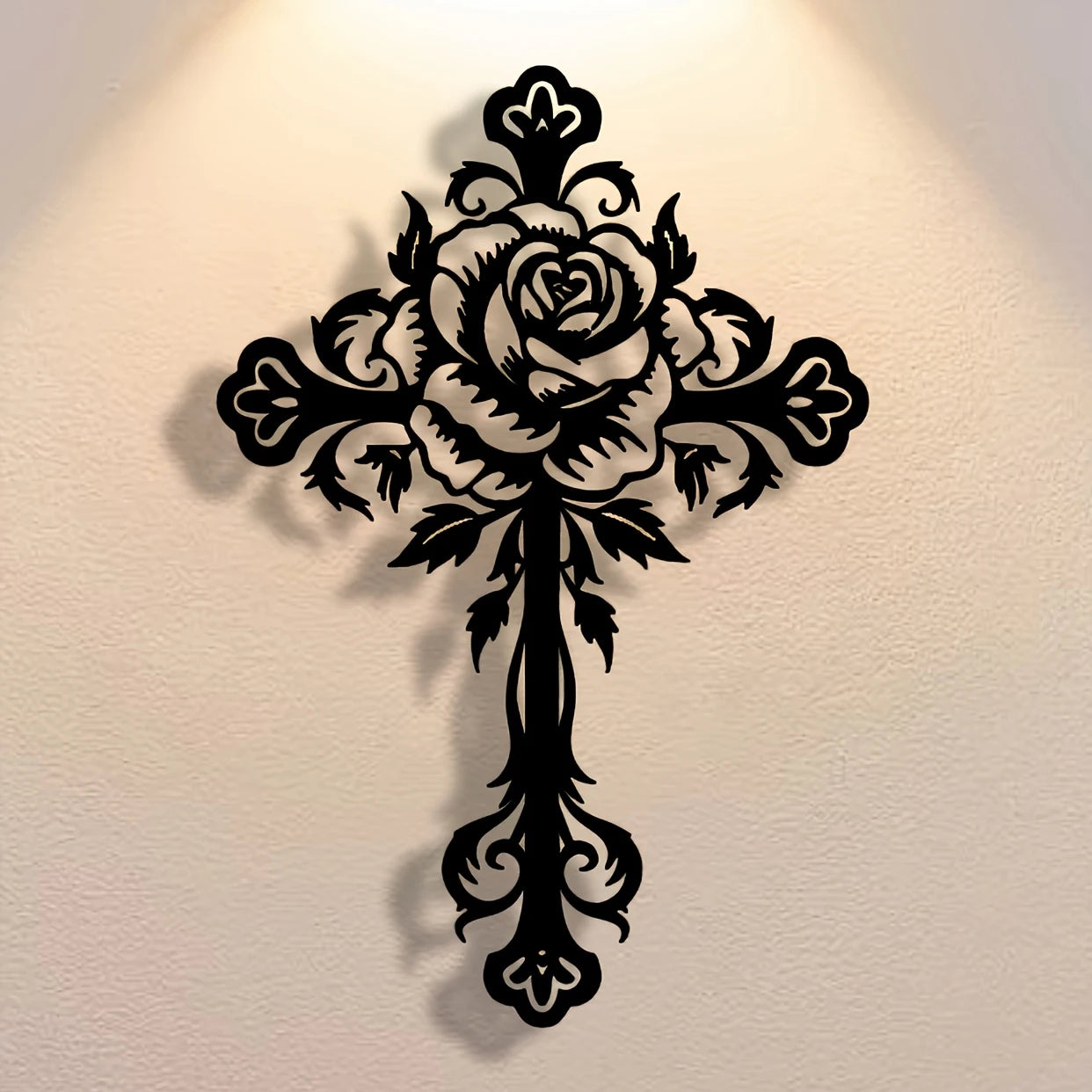 Jesus Cross Unique Design - Christmas & Baptism Decor - For Church or Home