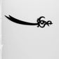 Hazrat Ali's Sword - Sword of Ali علیہ السلام - Islamic Wall - Moharram Decorl