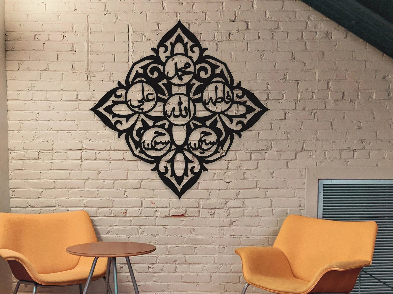 Panjtan Pak Name - اہل البیت - Moharram Wall Decal