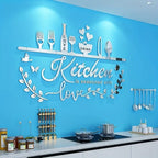 Kitchen is Seasoned with Love - Kitchen Wall Decor