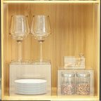 Six Transparent Acrylic Boxes for Displaying Buffet Stands And Supports, Party Food Display Stands, Buffet Tables, And Party Food Supports