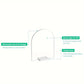 Clear Acrylic Arch Table Signs with Stands - DIY Blank Sheets for Wedding Place Cards, Bar Menus, & Party