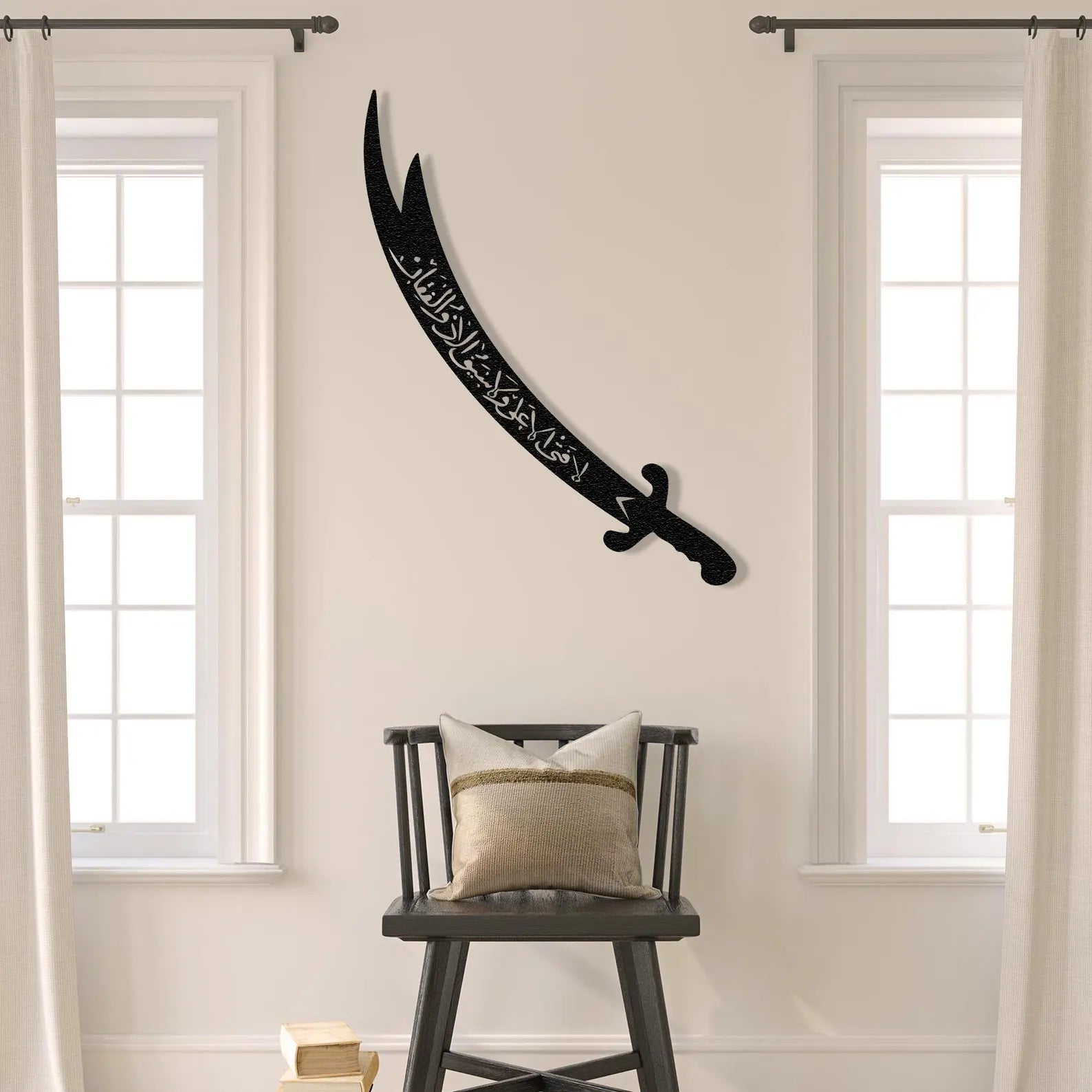 Zulfiqar Sword, Hazrat Ali's Sword - Moharram Wall Decal