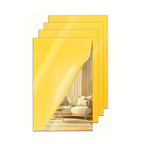 4 Pieces Of Mirrored Acrylic Sheets | Reflective Mirror Board Laser Board Surface Panel |&nbsp; Suitable For Home &amp; Commercial Use