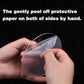 Transparent Circle Acrylic Sheet 6 pcs for decoration for home, office, shops wall and table decor