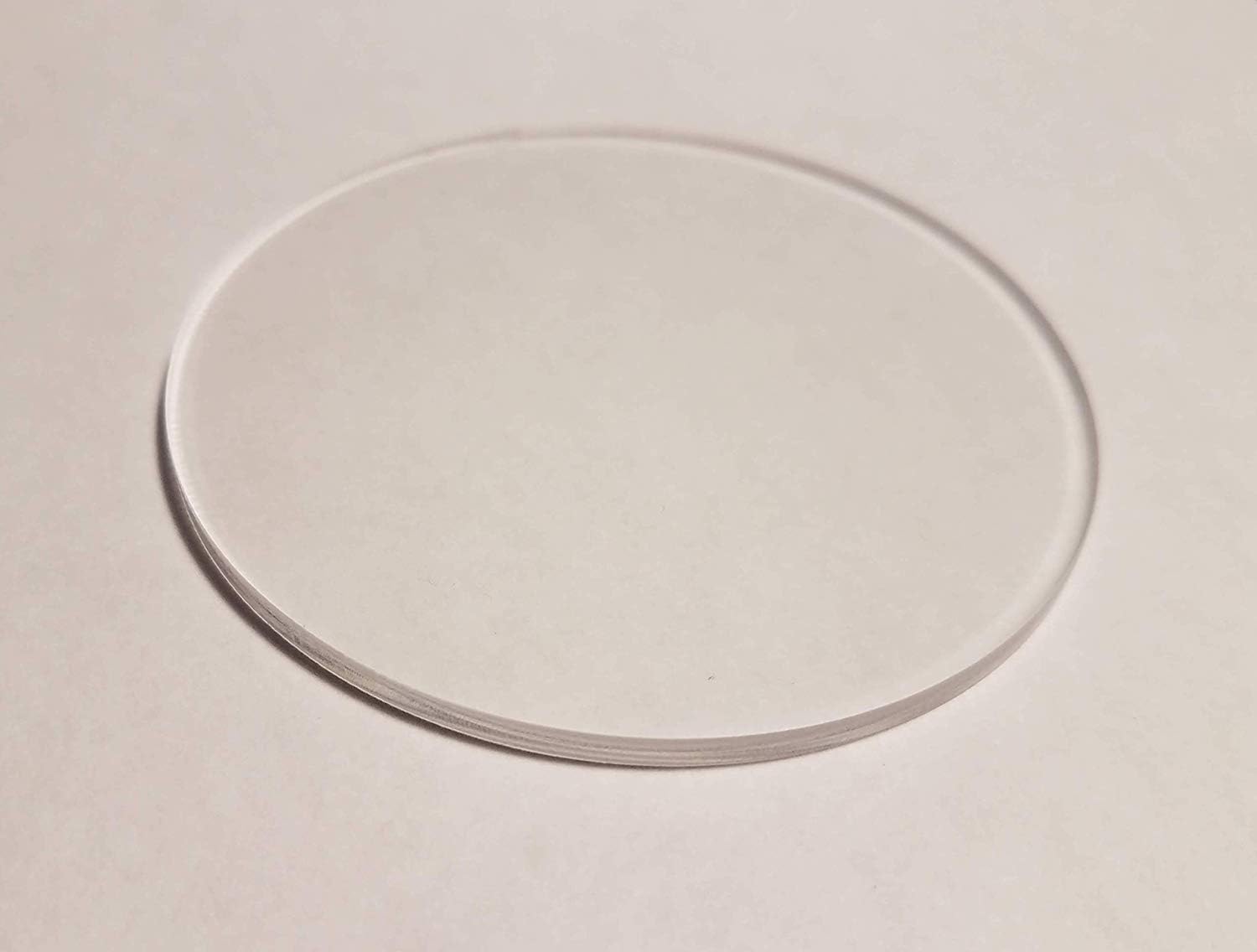 Transparent Circle Acrylic Sheet 16 pcs for decoration for home, office, shops wall and table decor