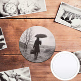 Transparent Circle Acrylic Sheet 6 pcs for decoration for home, office, shops wall and table decor