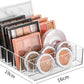 Acrylic Cosmetic Storage Display Boxes, Makeup Organizer 7-Compartment Storage For Eyeshadow, Contour Kits, Blush For Dresser & Vanity
