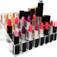 40-Slot Clear Acrylic Lipstick Holder – Makeup Organizer &amp; Display Stand