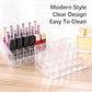 40-Slot Clear Acrylic Lipstick Holder – Makeup Organizer &amp; Display Stand