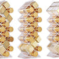 3 Pack Fish Shape Lipstick Holder Organizer Tower, 48 Spaces Acrylic Lipsticks Organizers Display Stand, Clear Lip Gloss Storage Box