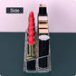 Acrylic Lipstick Holder,Small Clear Compact Lip Gloss Balm Chapstick Perfume Sample Organizer with 12 Slots