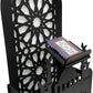 Prayer Mat Stand Holder With Quran Holder, Prayer Rug, Prayer Counter Stand Black Made Of PVC Foam Plastic, Home Decor, Living Room