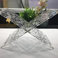 Holy Quran Stand X-shaped Clear Display Easel Mini Clear Acrylic Book Stand For Open and Closed