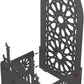 Prayer Mat Stand Holder With Quran Holder, Prayer Rug, Prayer Counter Stand Black Made Of PVC Foam Plastic, Home Decor, Living Room