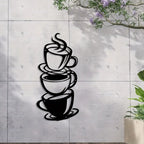 Coffee & Tea Cups - Kitchen's Wall Decal - Best For Gifting