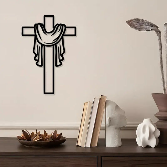 Jesus Cross - Christian's Home Decal -Christmas Decoration