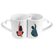 Love Mug Set – Romantic Ceramic Coffee Mugs for Couples