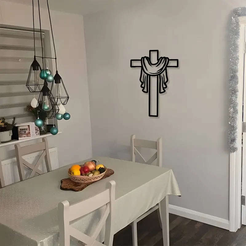 Jesus Cross - Christian's Home Decal -Christmas Decoration