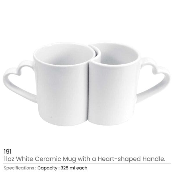 Love Mug Set – Romantic Ceramic Coffee Mugs for Couples