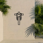 Jesus Cross - Christian's Home Decal -Christmas Decoration