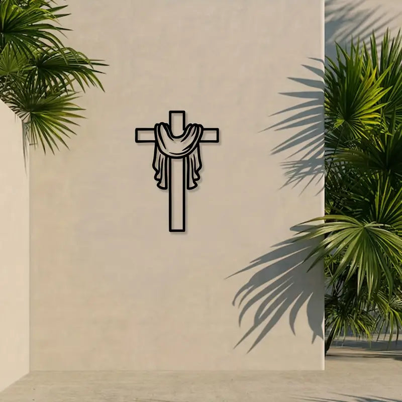 Jesus Cross - Christian's Home Decal -Christmas Decoration