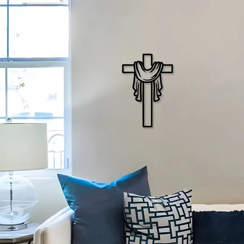 Jesus Cross - Christian's Home Decal -Christmas Decoration