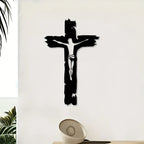 Jesus Cross - Christian Home Decor, Christmas & Baptism Gift for Church or Home