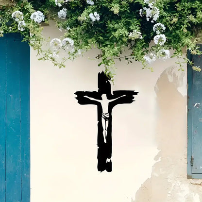 Jesus Cross - Christian Home Decor, Christmas & Baptism Gift for Church or Home