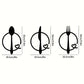 Spoon, Knife and Fork With heart - Beautiful Kitchen Wall Decal - Best For Gifting