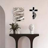 Jesus Cross & Flower Christian's Home - Christmas & Baptism - Church, Home Decor