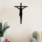 Jesus Cross Black - Christmas & Baptism - For Church or Home