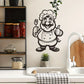 Chef With Fork - Kitchen & Dinning Wall Decor