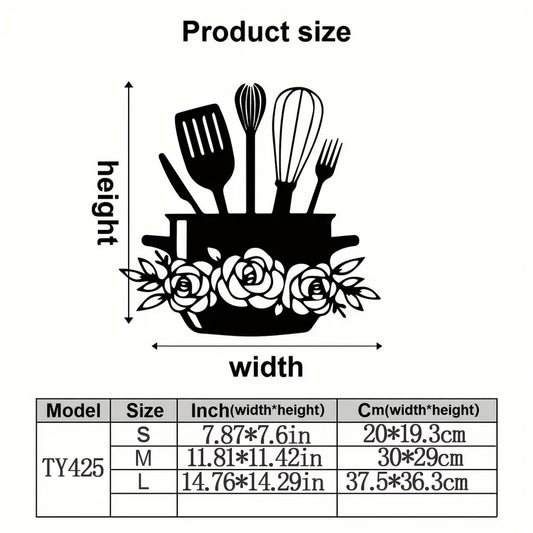 Kitchen's Basket - Beautiful Kitchen Wall Decal - Best For Home & Restaurant
