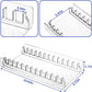 Acrylic Video Game Storage Organizer Stand for PS5, PS4, PS3, Game Storage, PS5 Game Holder, Game Box, Display Stand, Fits up to 12 Games (Clear)