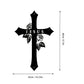 Jesus Cross With Roses - Christian Home - Christmas & Baptism - Church & Home