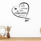 Heart Shape kitchen Wall Decal - Best For Kitchen & Restaurant Decoration