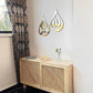 Allah (SWT) & Muhammad (PBUH) Wooden Acrylic Calligraphy | Islamic Wall Art | Arabic Home Decor | Ramadan & Eid Gift | 10 mm Thickness