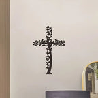 Jesus Cross Tree & Birds - Christian Home Décor - Christmas & Baptism - For Church & Home