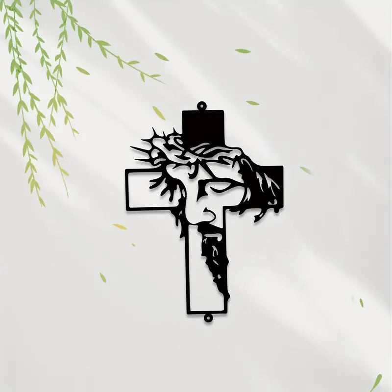 Jesus Cross Acrylic Wall Ar - Christian's Home Decoration
