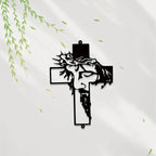 Jesus Cross Acrylic Wall Ar - Christian's Home Decoration