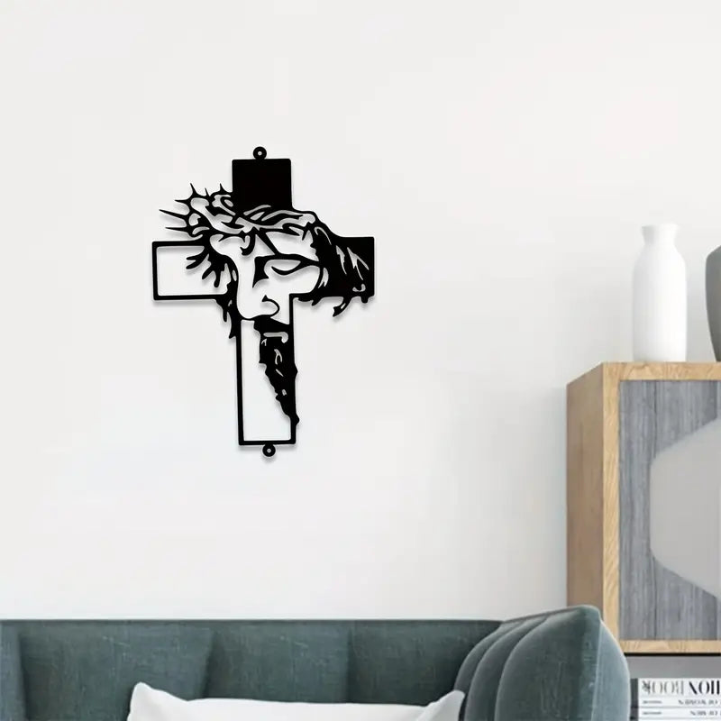 Jesus Cross Acrylic Wall Ar - Christian's Home Decoration
