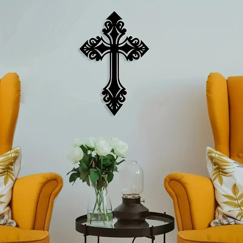 Jesus Cross Geometric - Christian Faith - Christmas & Baptism - For Church or Home Decor