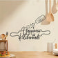 Happiness is Kitchen made - Acrylic Kitchen Wall Decal - Best For Home & Restaurant
